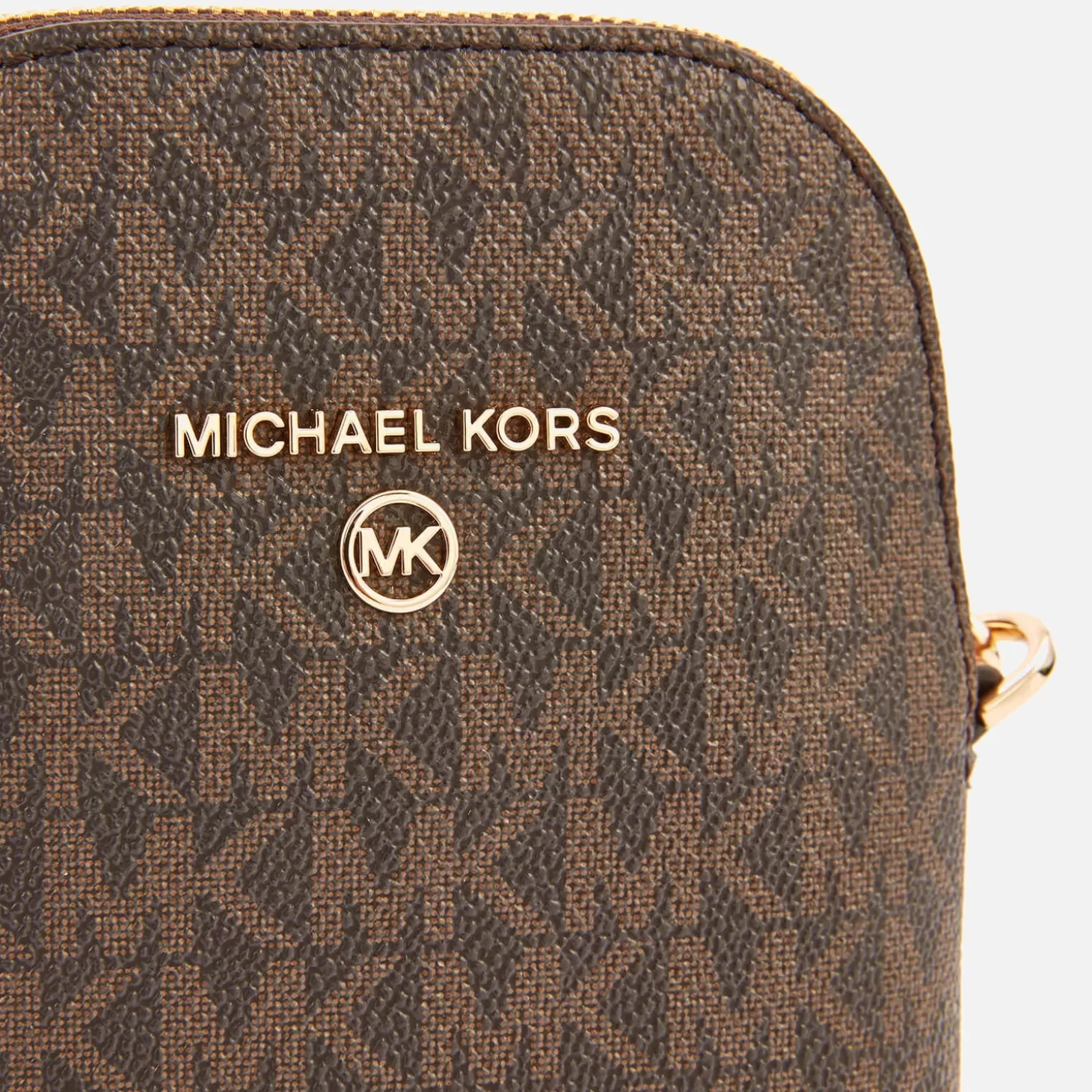 Women's Jet Set Charm Phone Cross Body Bag - Brown*MICHAEL Michael Kors Store