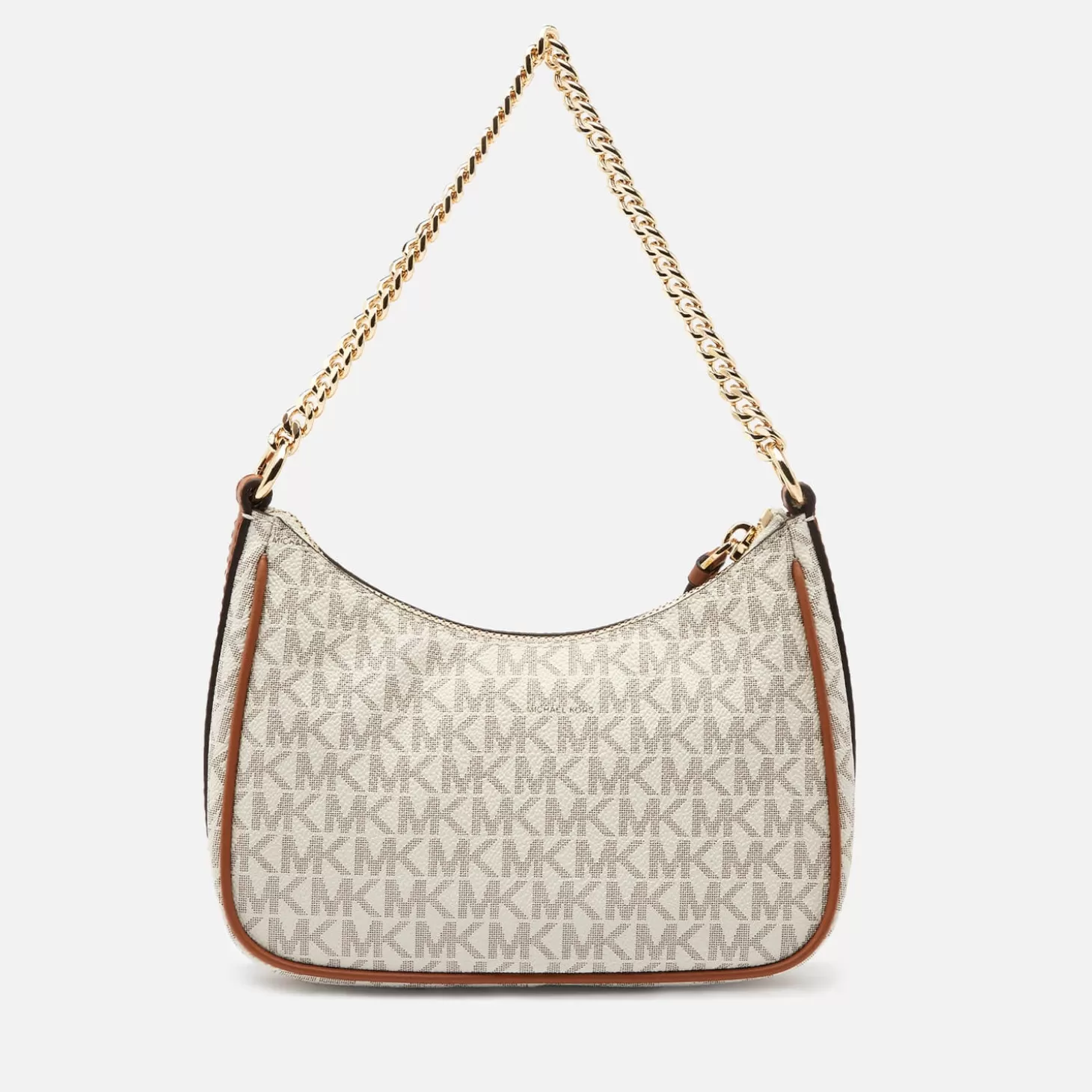Women's Jet Set Charm Small Chain Pouchette - Vanilla/Acrn*MICHAEL Michael Kors Flash Sale