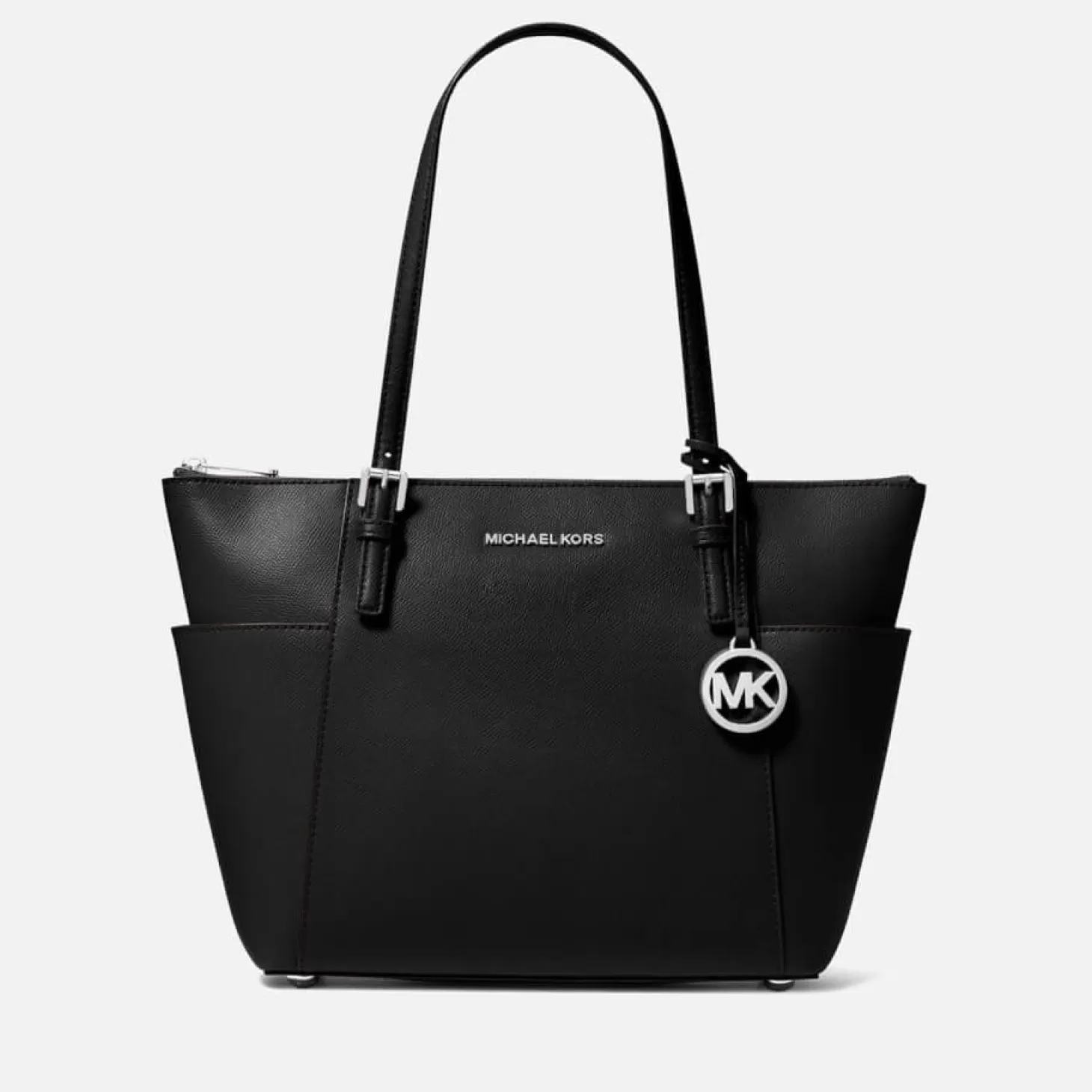 Women's Jet Set East West Top Zip Tote Bag - Black*MICHAEL Michael Kors New
