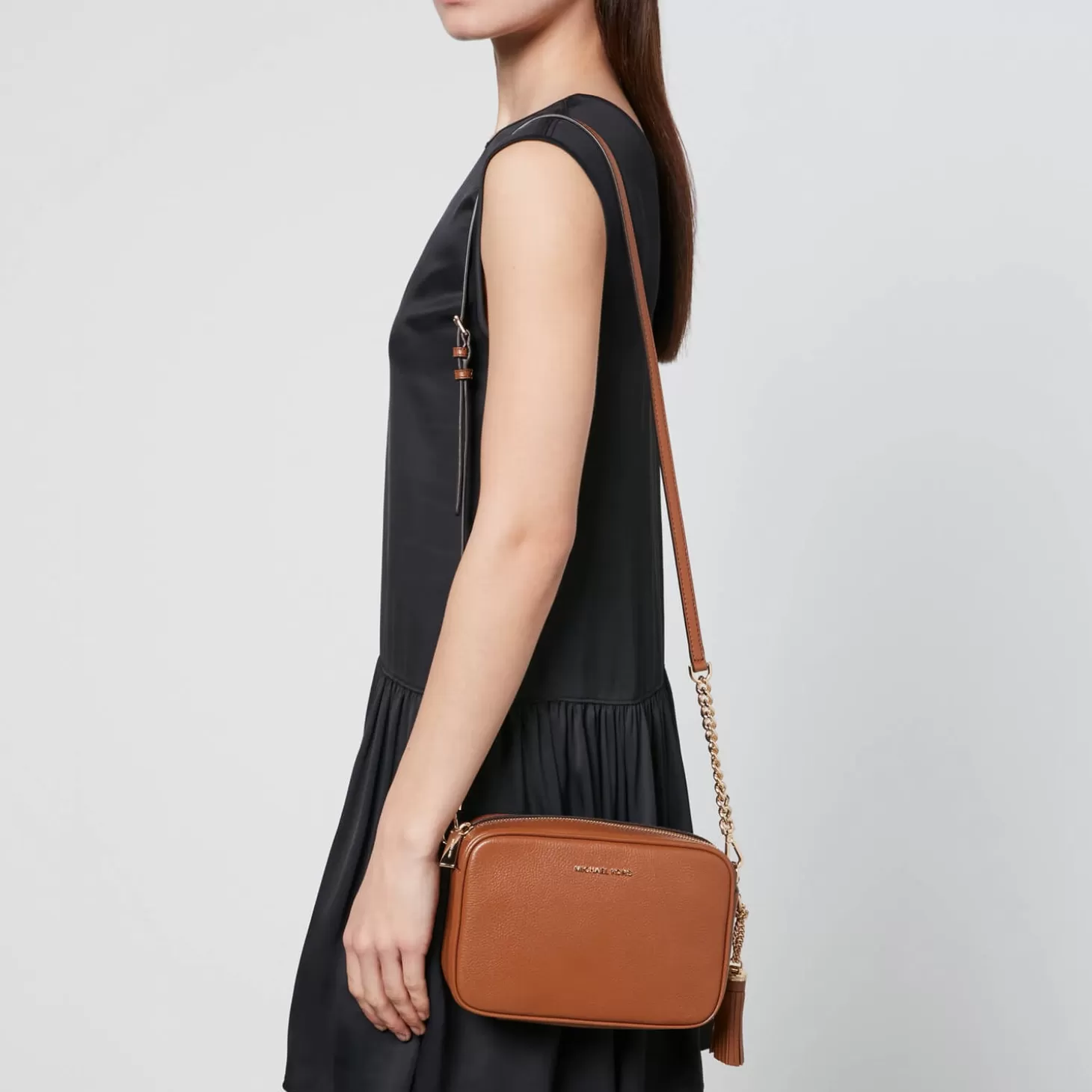 Women's Jet Set Medium Camera Bag - Luggage*MICHAEL Michael Kors Sale