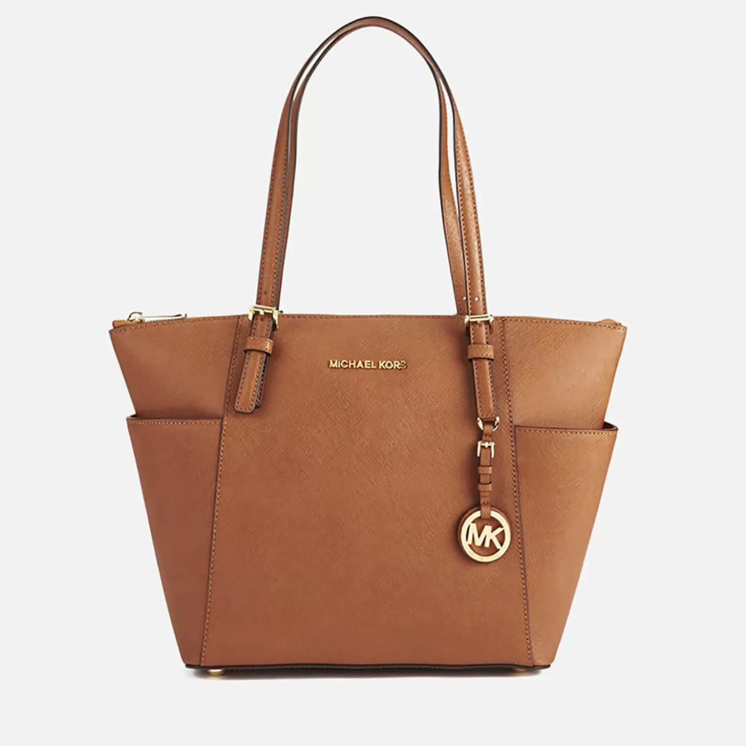Women's Jet Set Pocket Tote - Luggage*MICHAEL Michael Kors Flash Sale