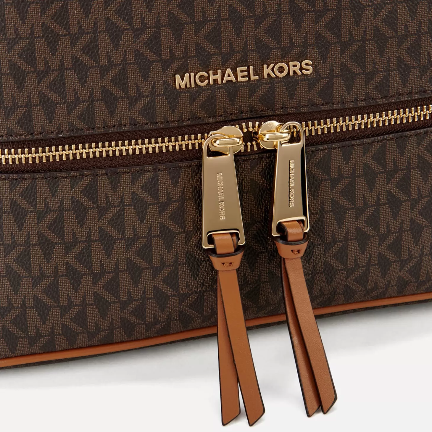 Women's Rhea Zip Medium Backpack - Brown*MICHAEL Michael Kors Flash Sale