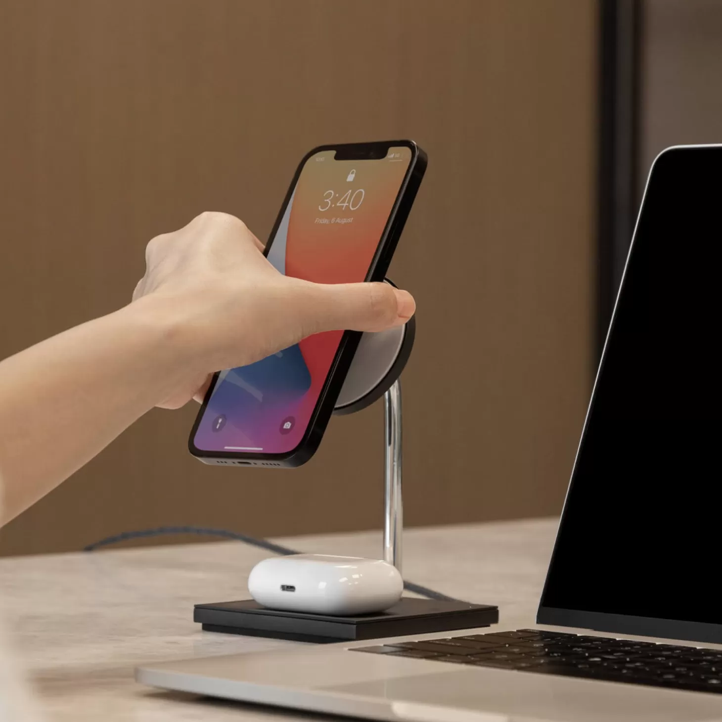 Snap 2-In-1 Magnetic Wireless Charger*Native Union Cheap