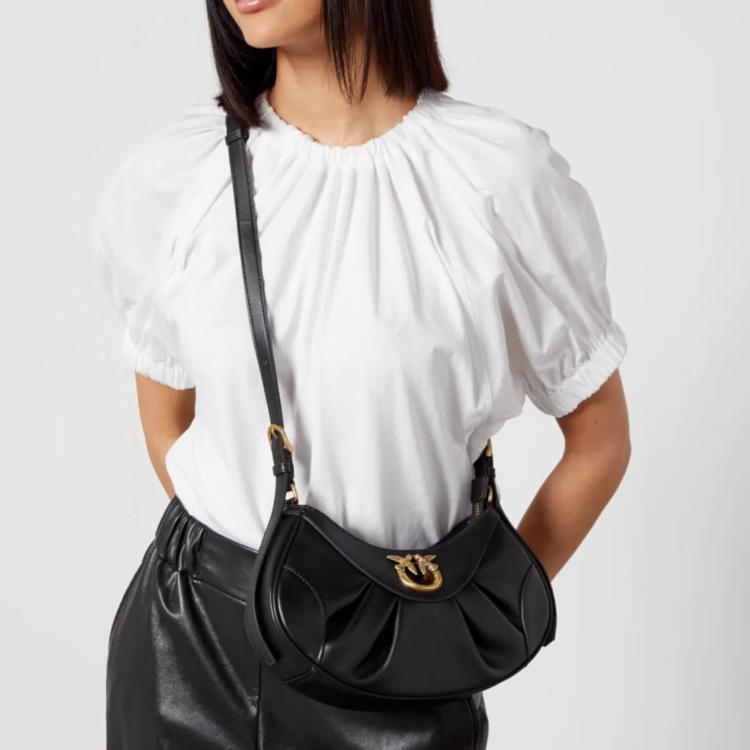 Love Mini Bon Bon Leather Bag*Pinko Best Sale
