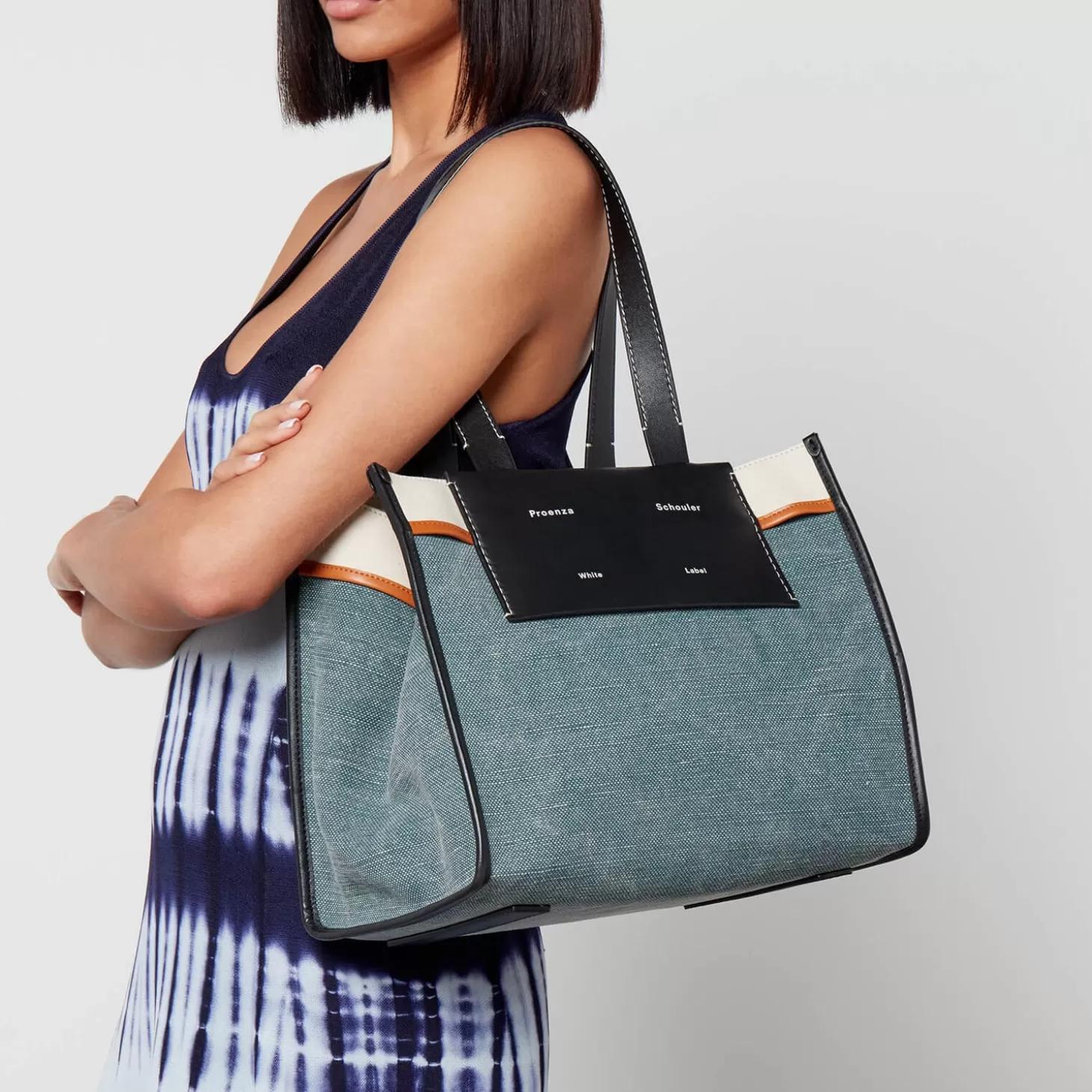 Large Morris Canvas Tote Bag*Proenza Schouler White Label Sale