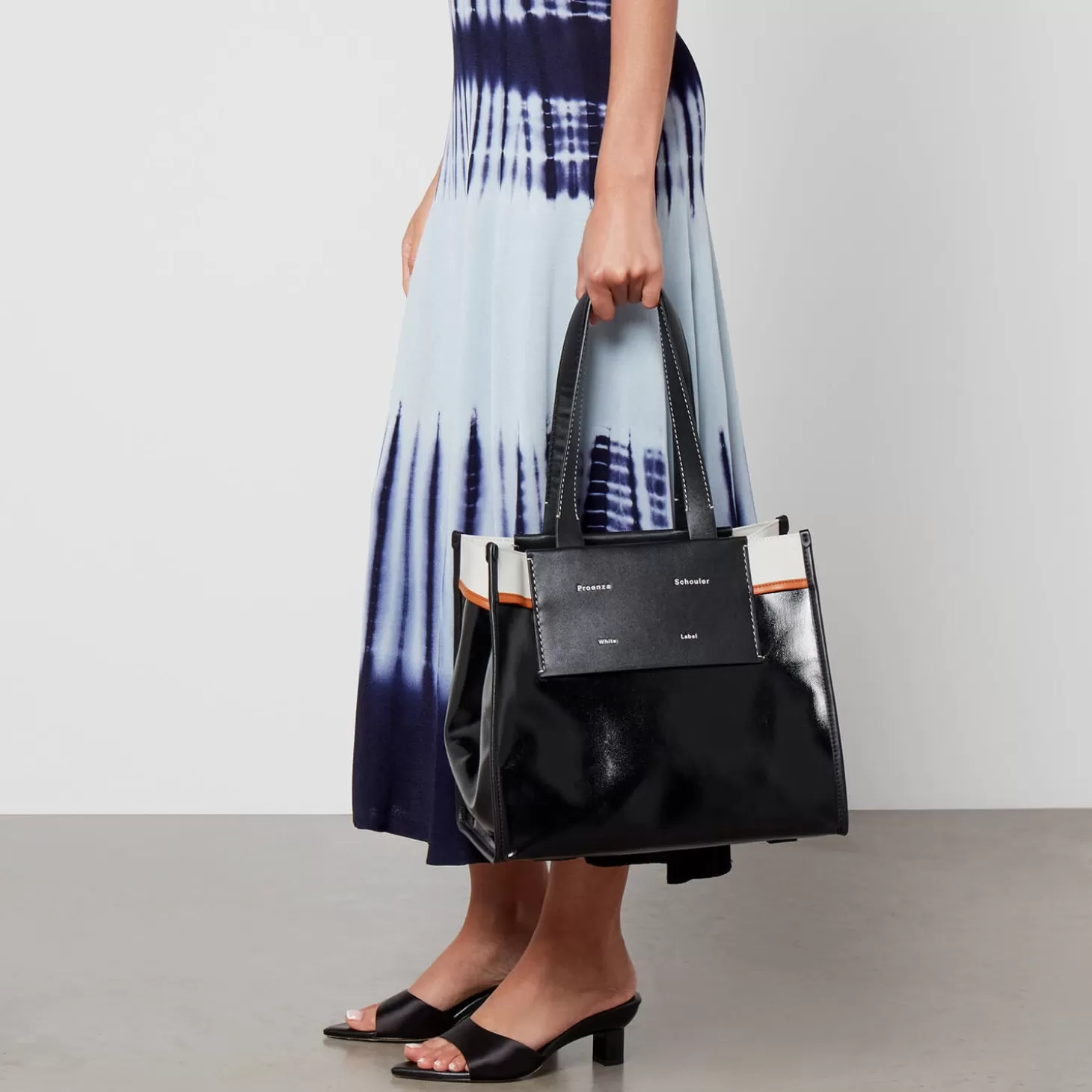 Large Morris Coated-Canvas Tote Bag*Proenza Schouler White Label Best Sale