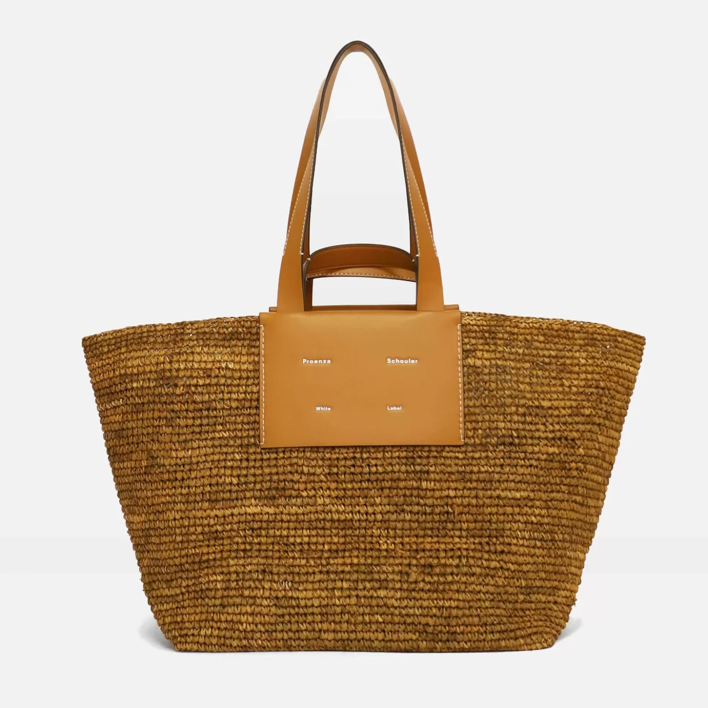 Women's Large Morris Rafia Tote Bag - Honey*Proenza Schouler White Label New