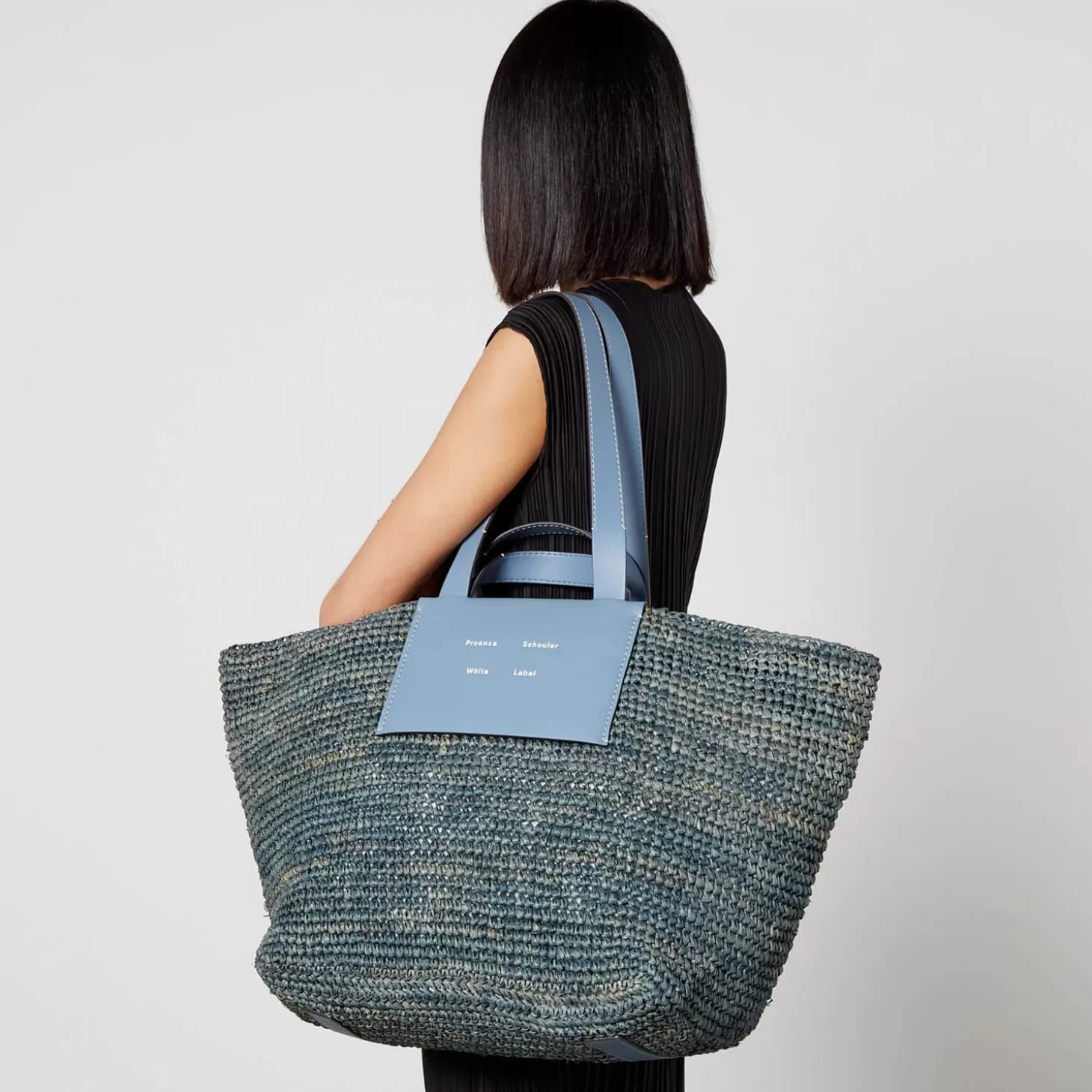 Xl Morris Raffia Tote Bag*Proenza Schouler White Label Best