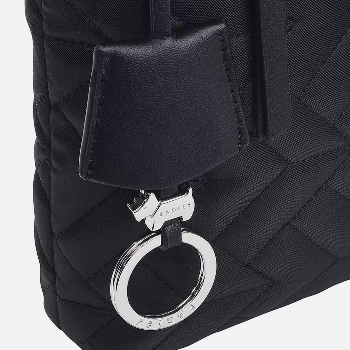 Women's Finsbury Park - Quilt Ziptop Cross Body Bag - Black*Radley Clearance