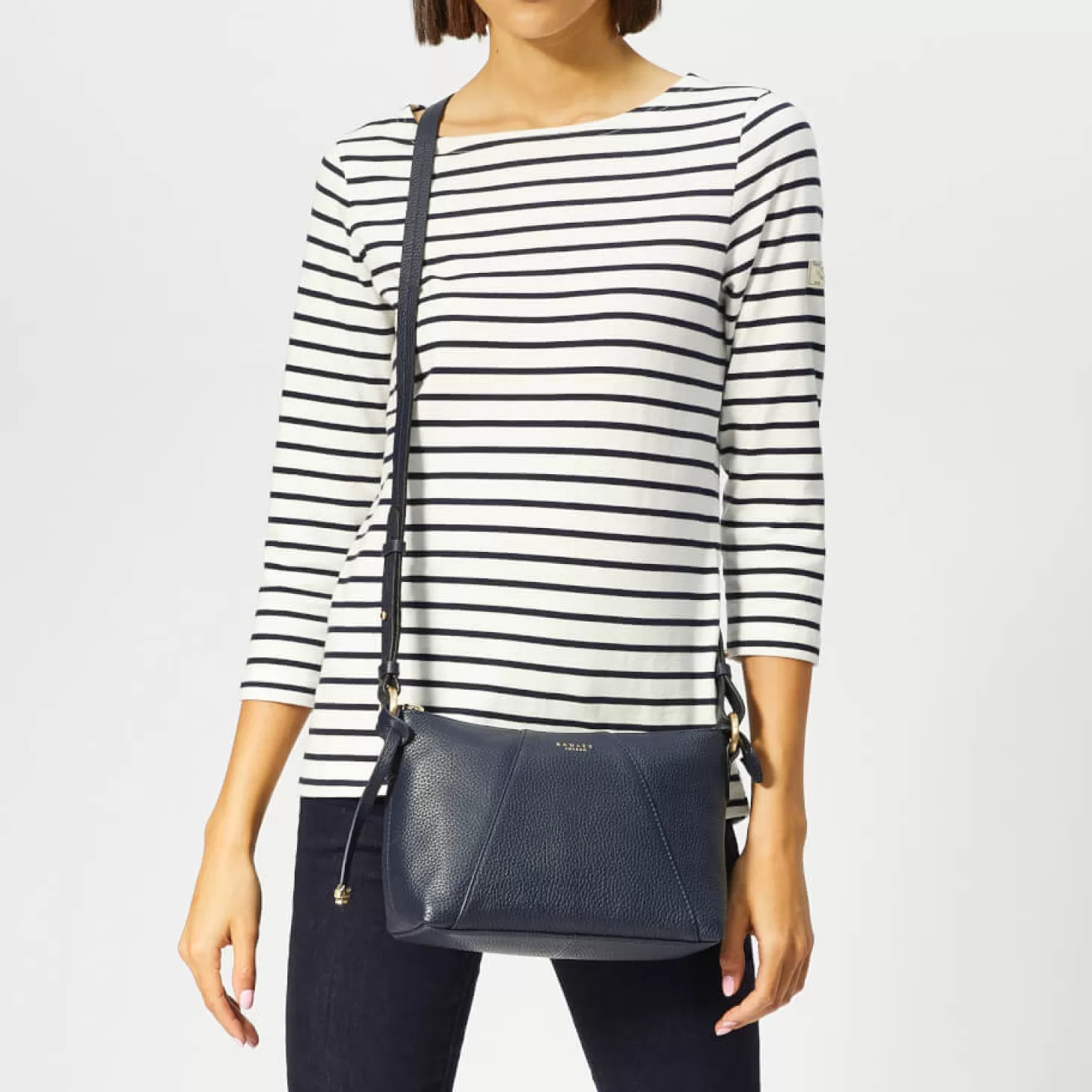 Women's Wood Street Zip Top Cross Body Bag - Ink*Radley Cheap