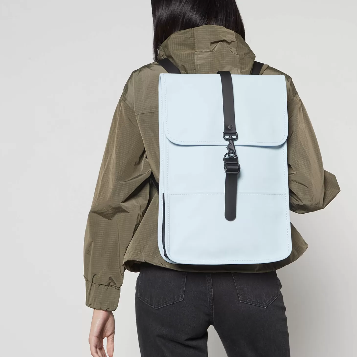 Faux Leather Mini Backpack*Rains Fashion