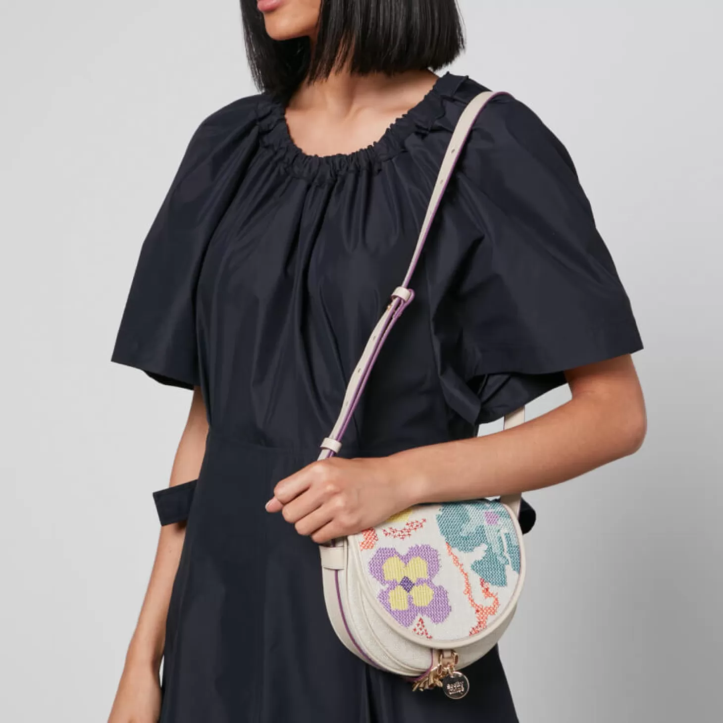 Mara Small Canvas And Leather Shoulder Bag*See By Chloe Shop