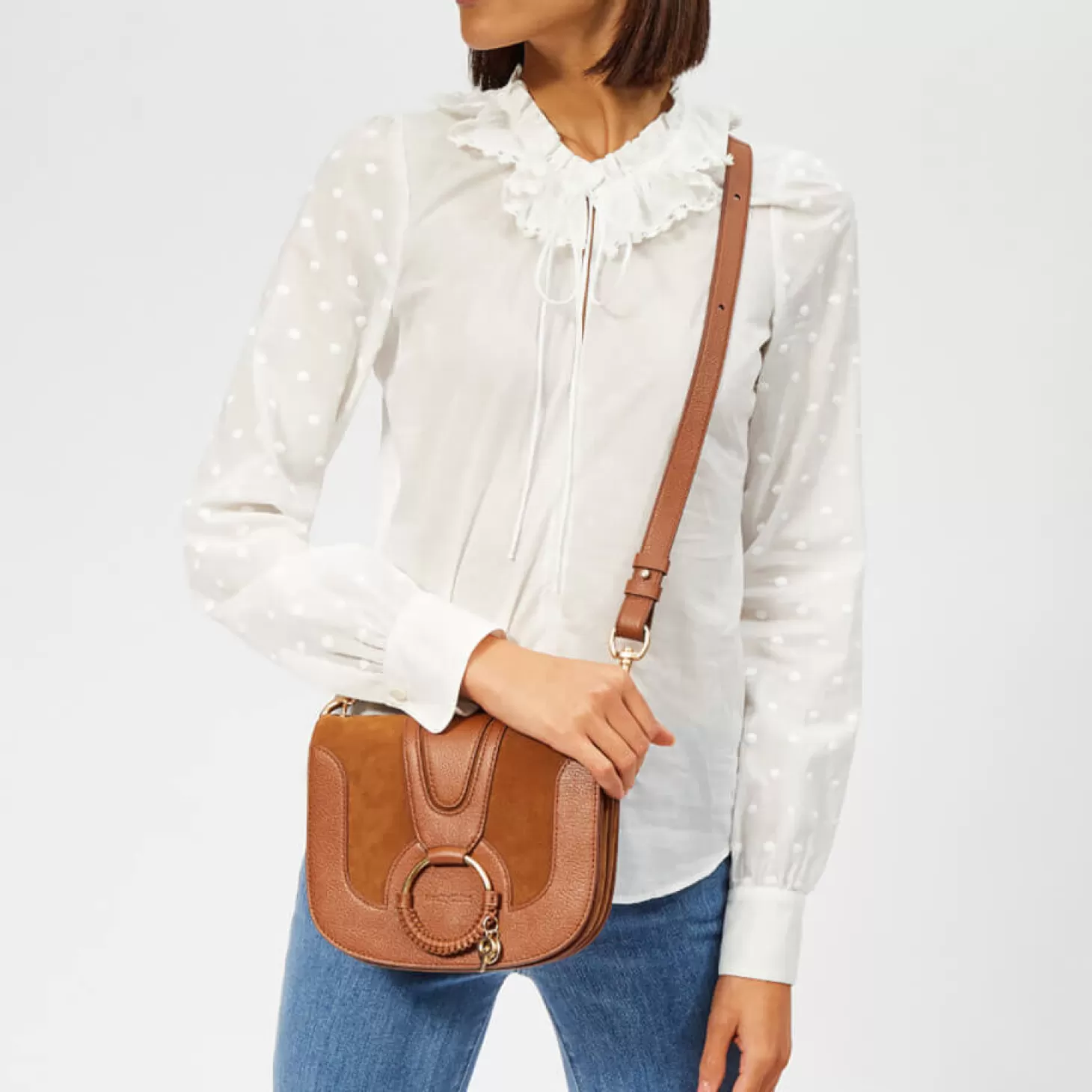 Women's Hana Cross Body Bag - Caramello*See By Chloe Best Sale