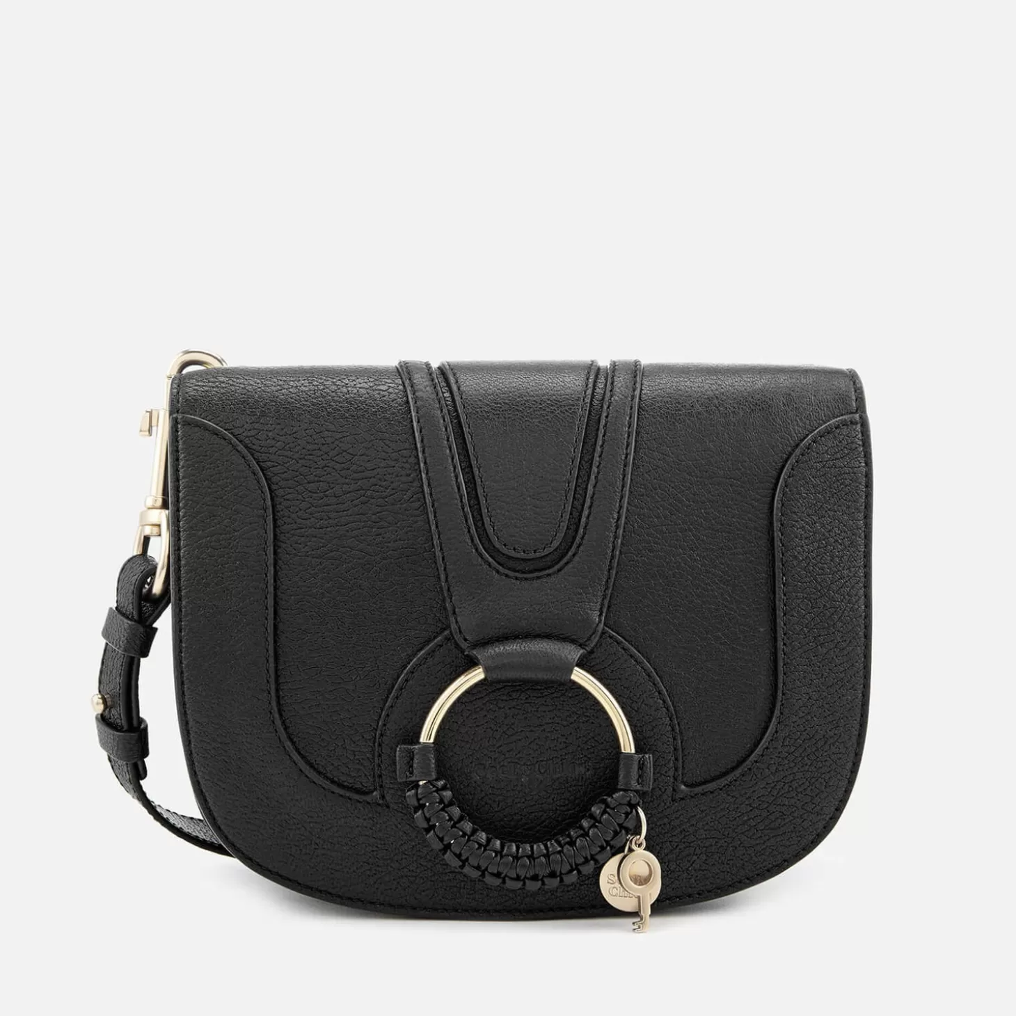 Women's Hana Leather Cross Body Bag - Black*See By Chloe New