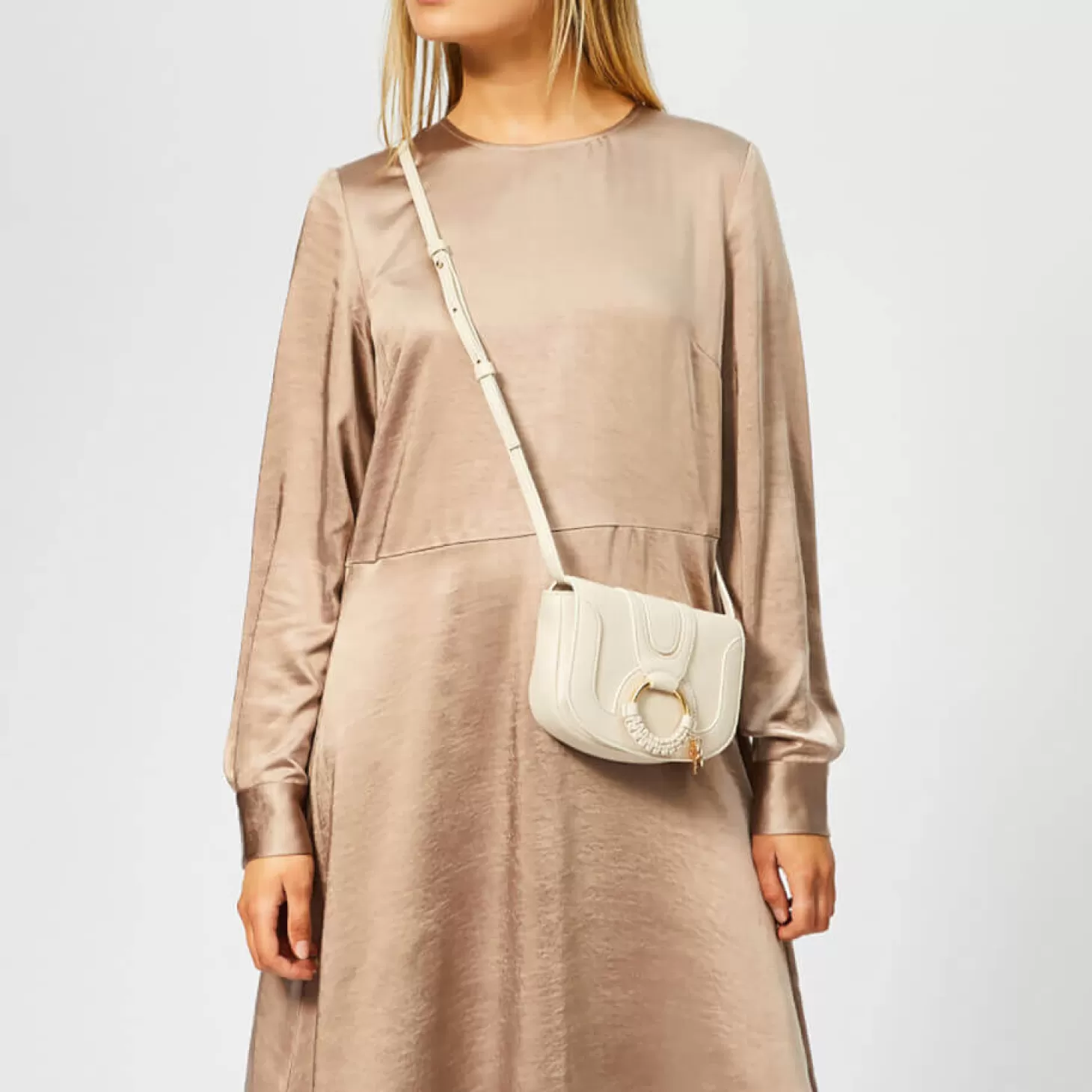Women's Hana Small Cross Body Bag - Cement Beige*See By Chloe Best