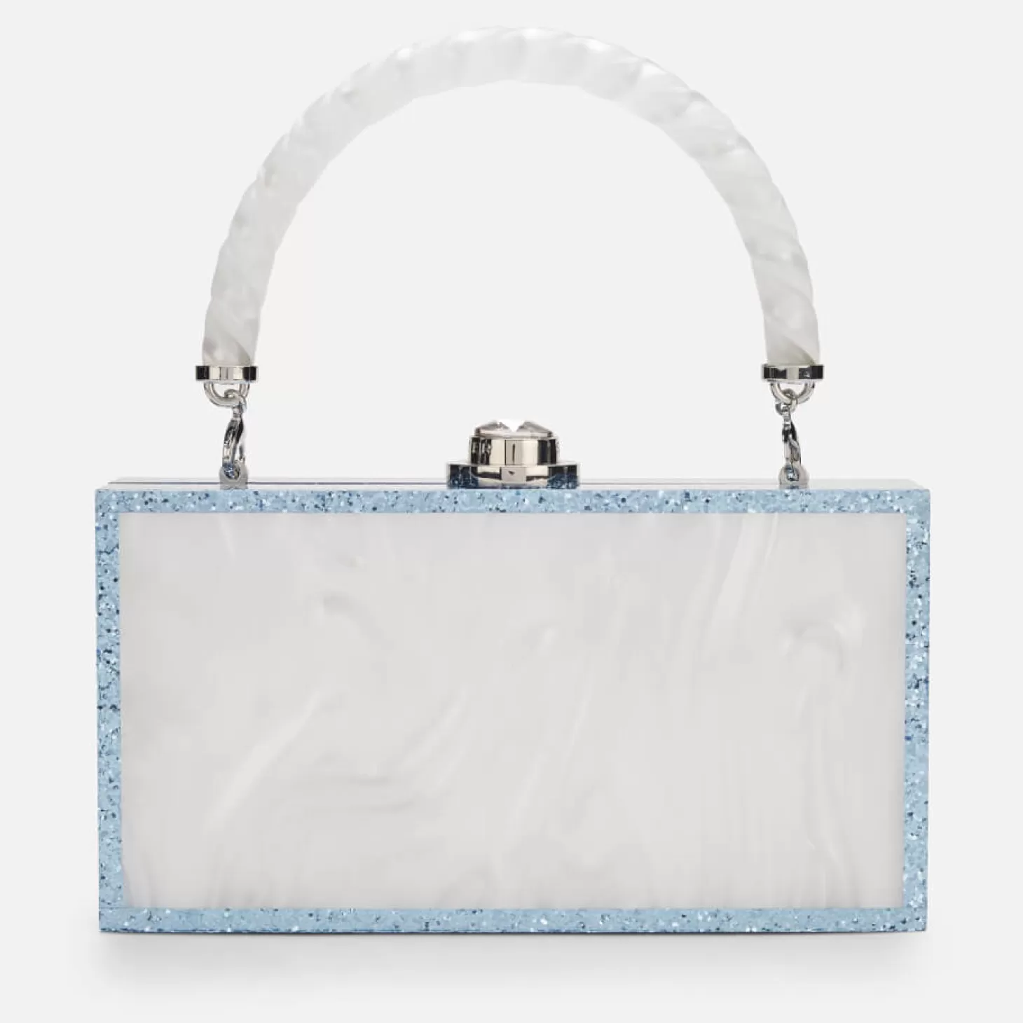 Women's Cleo Wifey For Lifey Purse - Pearl Blue*Sophia Webster Shop