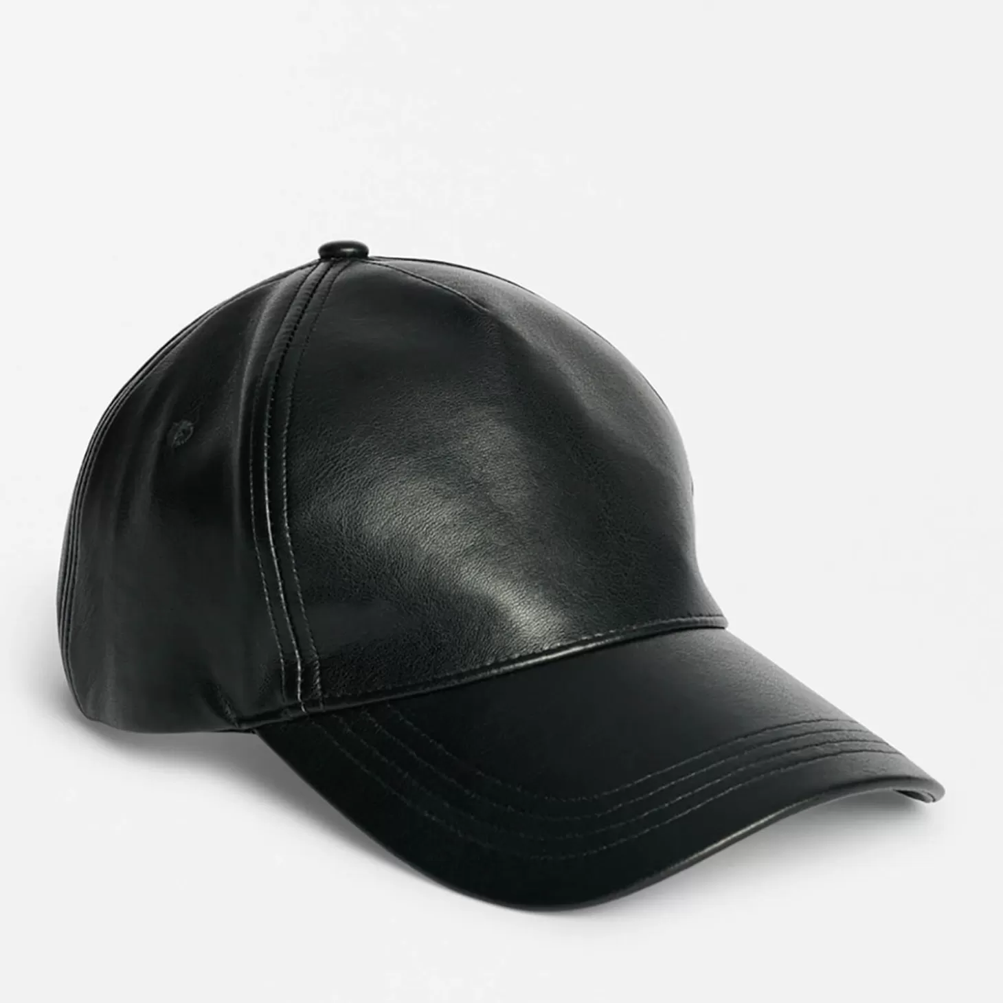 Connie Faux Leather Baseball Cap*Stand Studio Best Sale