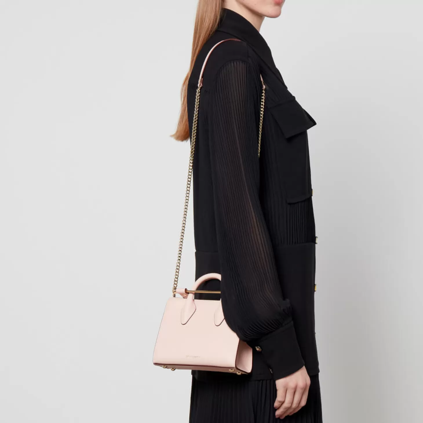 Nano Leather Tote Bag*Strathberry Clearance