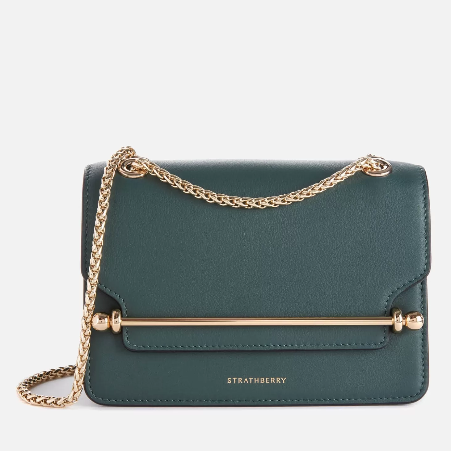 Women's East/West Mini Bag - Bottle Green*Strathberry Sale