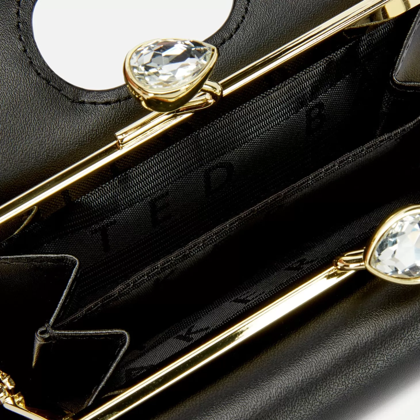 Women's Alyesha Teardrop Crystal Mini Bobble Purse - Black*Ted Baker Best Sale