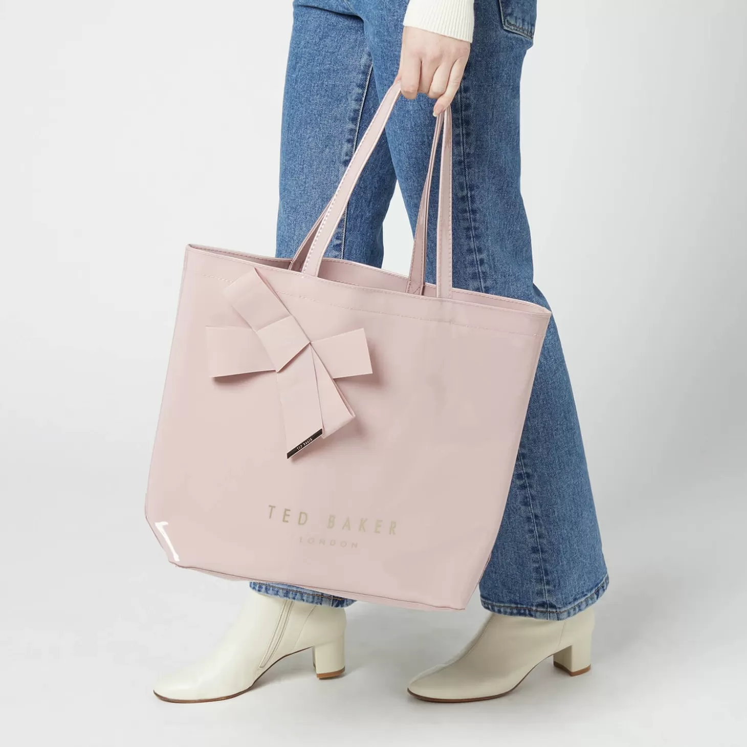 Women's Nicon Knot Bow Large Icon Bag - Pl-Pink*Ted Baker Online