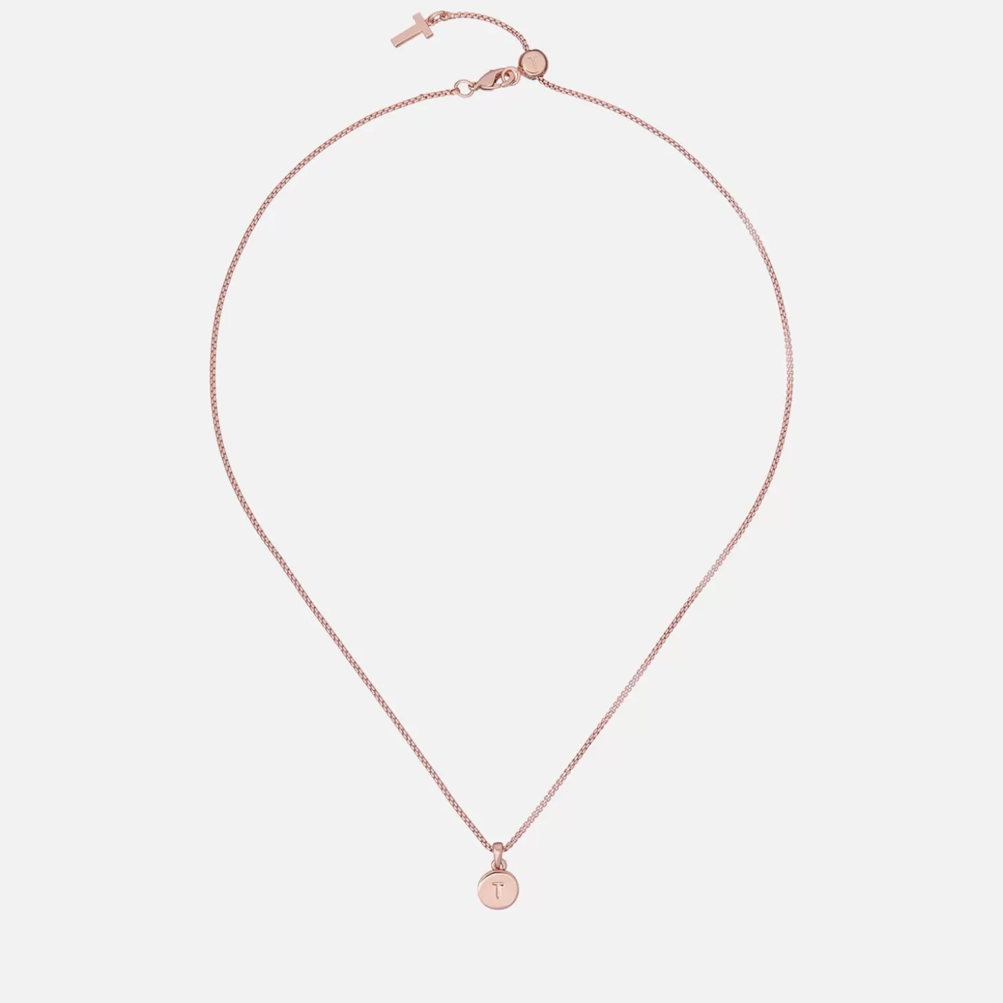 Women's Sercie: Sparkle Dot Pendant - Rose Goldclear*Ted Baker Cheap