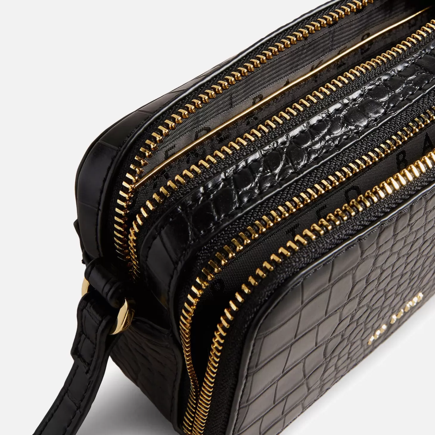 Women's Stina Double Zip Mini Camera Bag - Black*Ted Baker Best