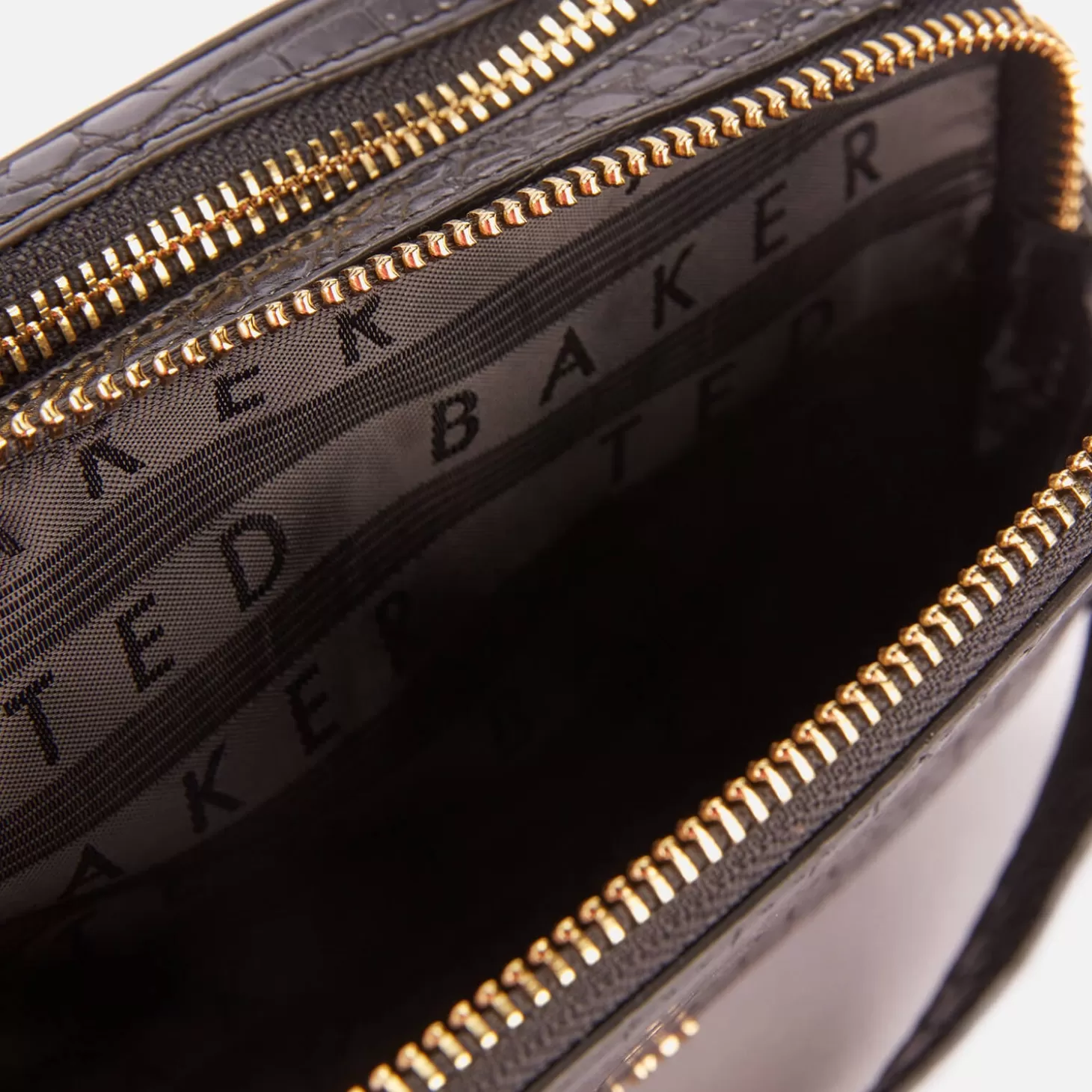 Women's Stina Double Zip Mini Camera Bag - Black*Ted Baker Best