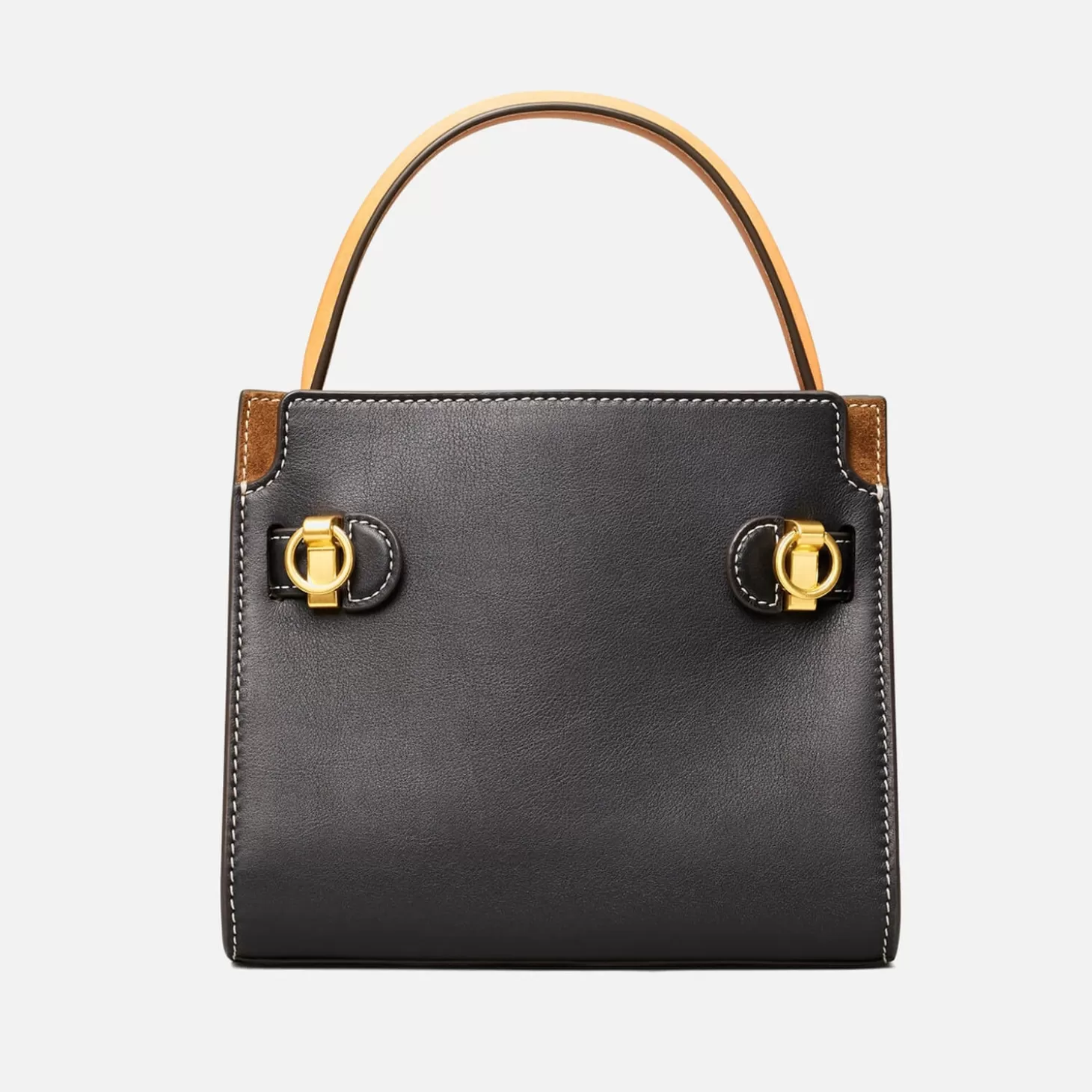 Lee Radziwill Petite Double Suede And Leather Bag*Tory Burch Clearance