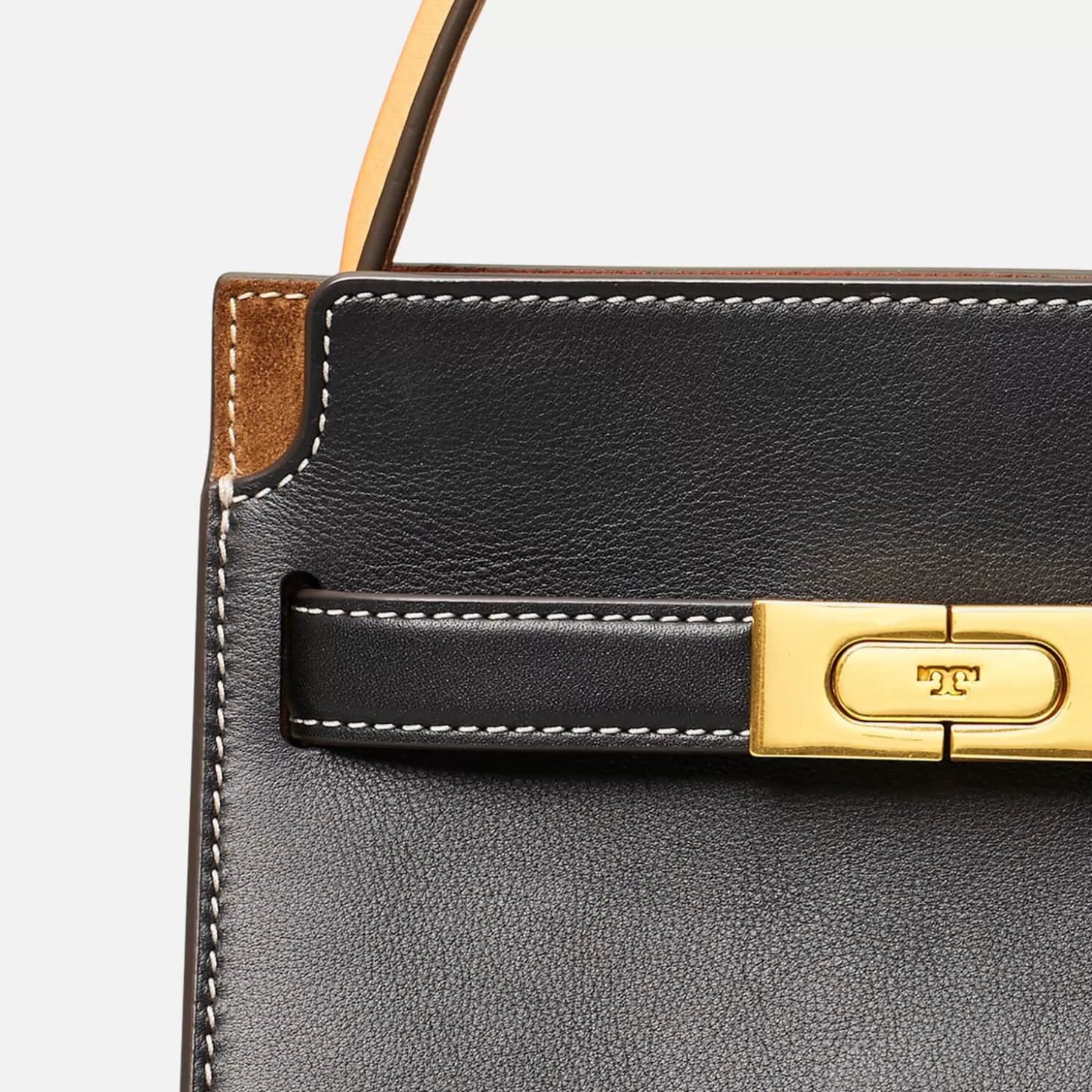 Lee Radziwill Petite Double Suede And Leather Bag*Tory Burch Clearance