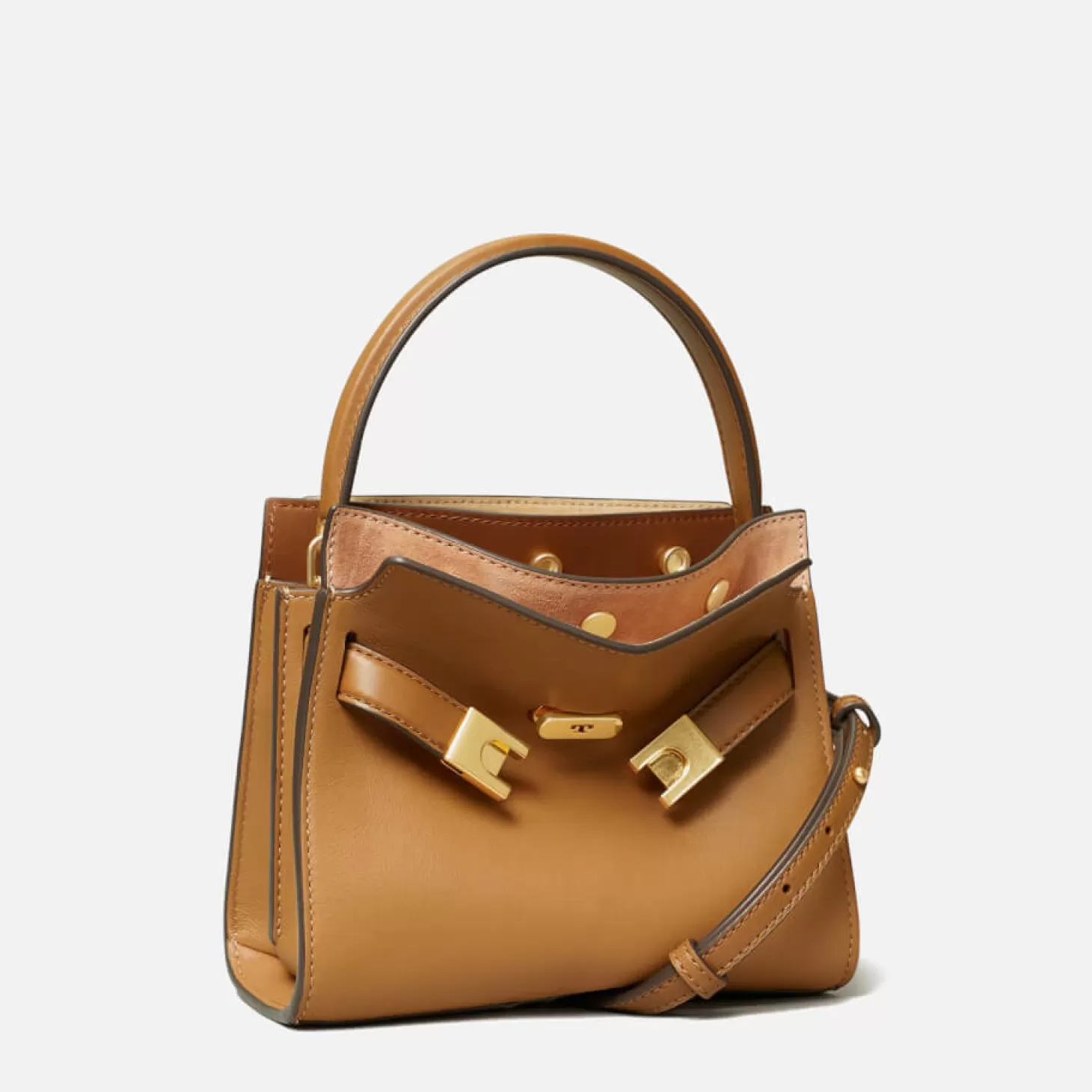 Women's Lee Radziwill Petite Double Bag - Tiramisu*Tory Burch Cheap