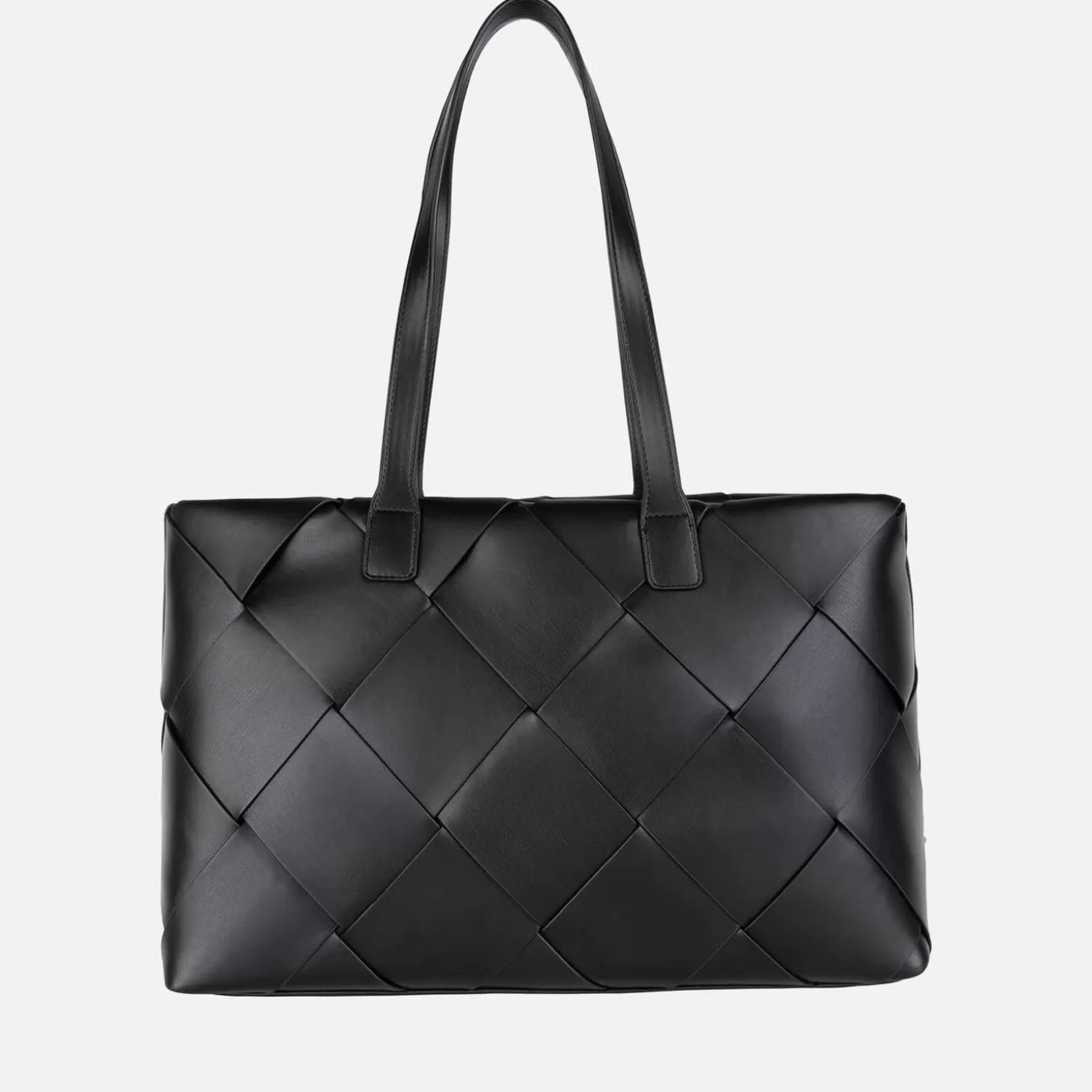 Valentino Ibiza Diamond Quilted Faux Leather Shopping Bag*Valentino Bags Store